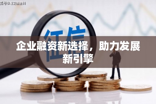 文水企业融资新选择，助力发展新引擎