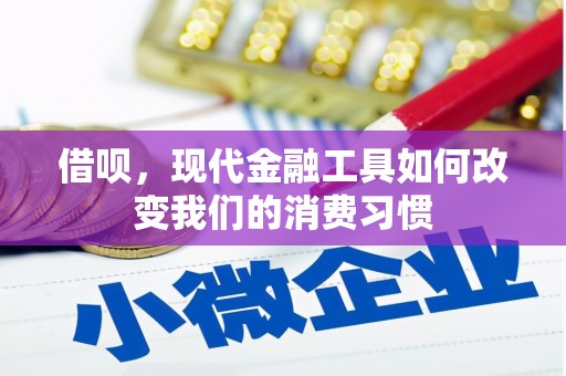 文水借呗，现代金融工具如何改变我们的消费习惯