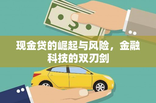 文水现金贷的崛起与风险，金融科技的双刃剑