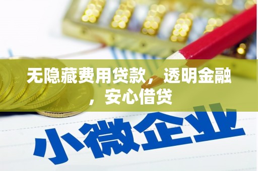文水无隐藏费用贷款，透明金融，安心借贷