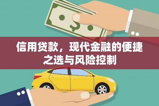 文水信用贷款，现代金融的便捷之选与风险控制