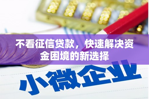 文水不看征信贷款，快速解决资金困境的新选择