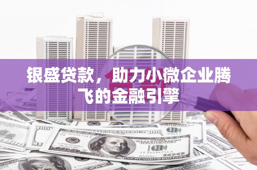 文水银盛贷款，助力小微企业腾飞的金融引擎