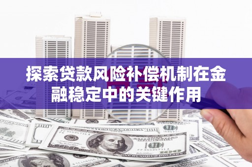 文水探索贷款风险补偿机制在金融稳定中的关键作用