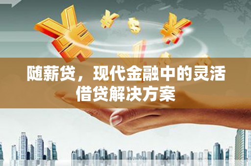 文水随薪贷，现代金融中的灵活借贷解决方案