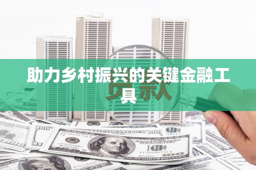 文水助力乡村振兴的关键金融工具