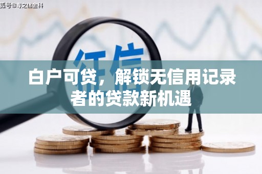 文水白户可贷，解锁无信用记录者的贷款新机遇