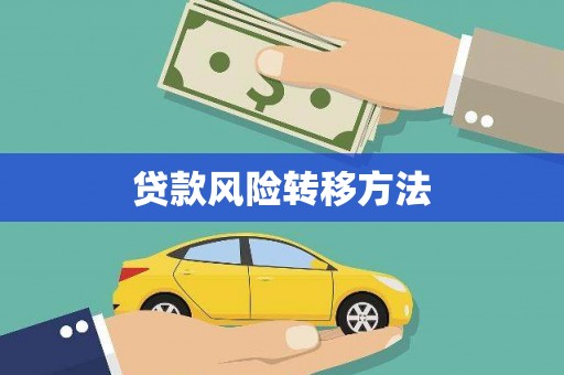 文水贷款风险转移方法