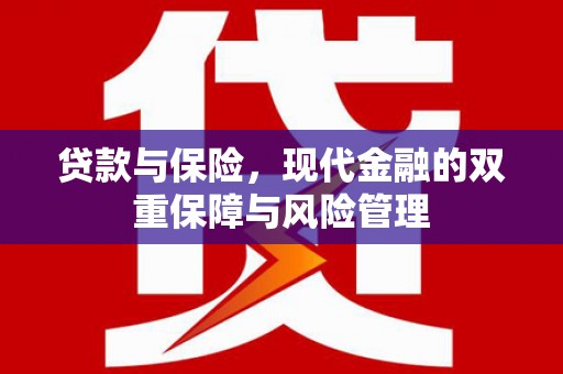 文水贷款与保险，现代金融的双重保障与风险管理