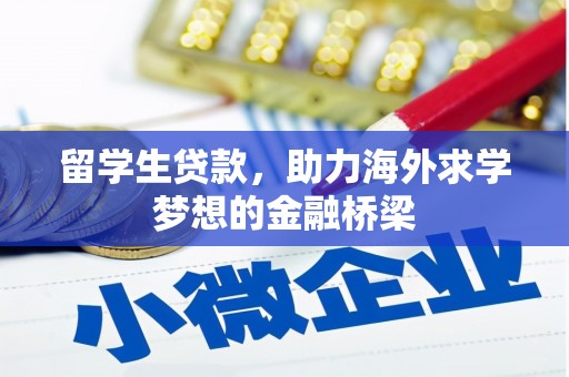 文水留学生贷款，助力海外求学梦想的金融桥梁
