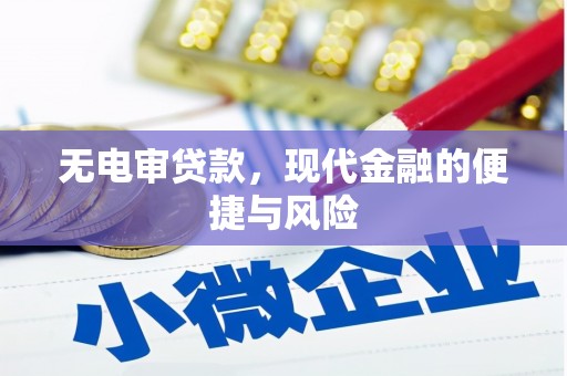 文水无电审贷款，现代金融的便捷与风险