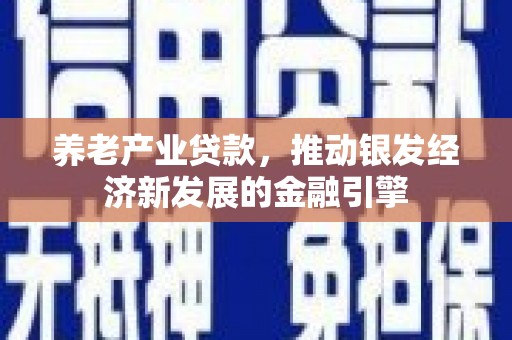 文水养老产业贷款，推动银发经济新发展的金融引擎