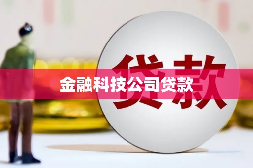 文水金融科技公司贷款
