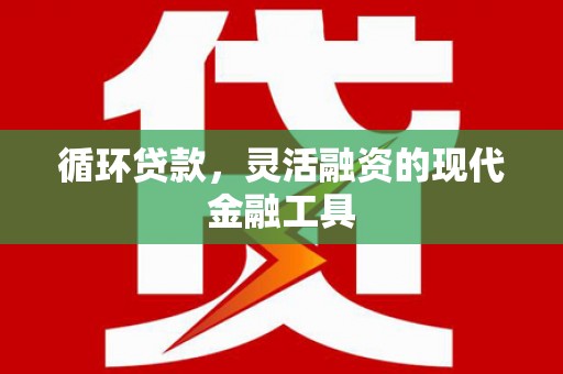 文水循环贷款，灵活融资的现代金融工具