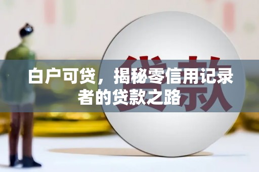文水白户可贷，揭秘零信用记录者的贷款之路