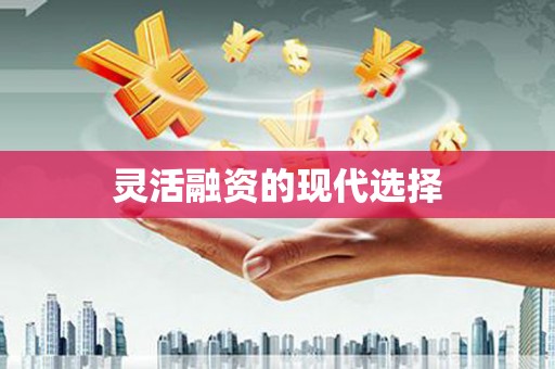 文水灵活融资的现代选择