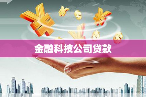 文水金融科技公司贷款